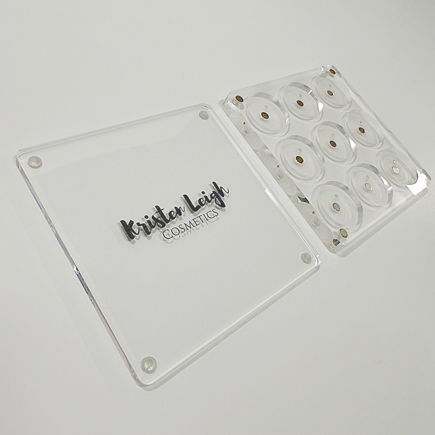 9 Pan Empty Magnetic Acrylic Palette