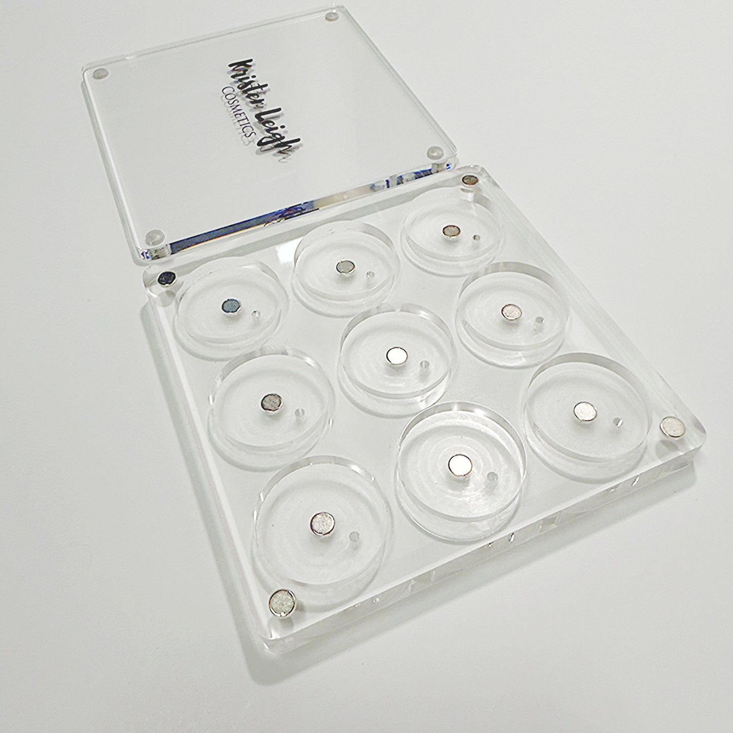 9 Pan Empty Magnetic Acrylic Palette