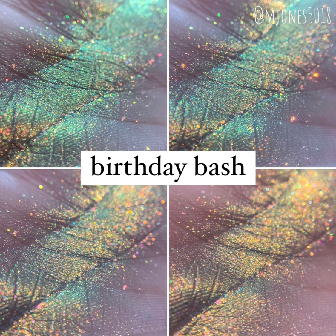 BIRTHDAY BASH - Special Edition, Iridescent Extreme Multichrome, Birthday Highlighter/ Eyeshadow