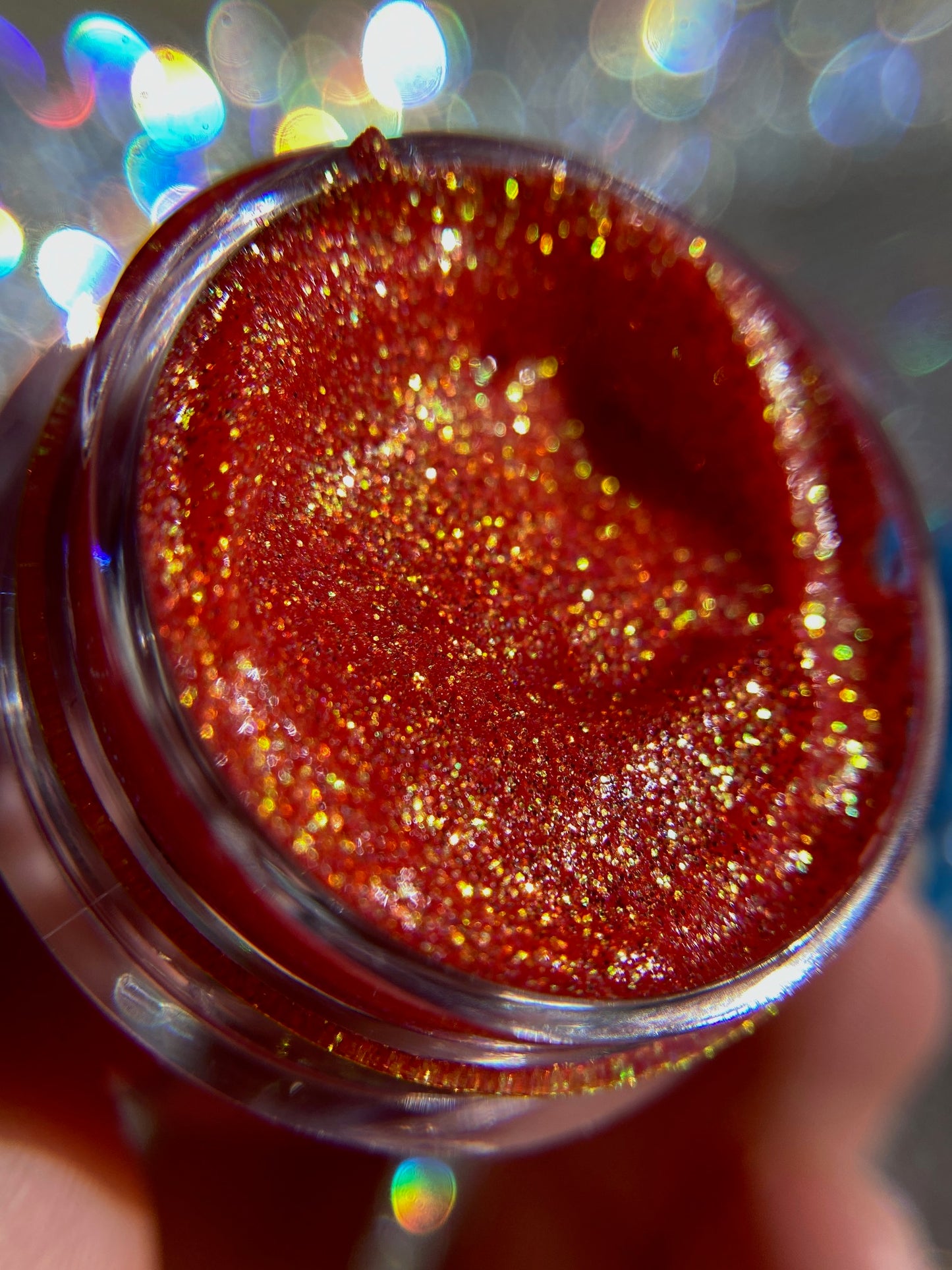 Small Particle Multichrome Glitter Gels