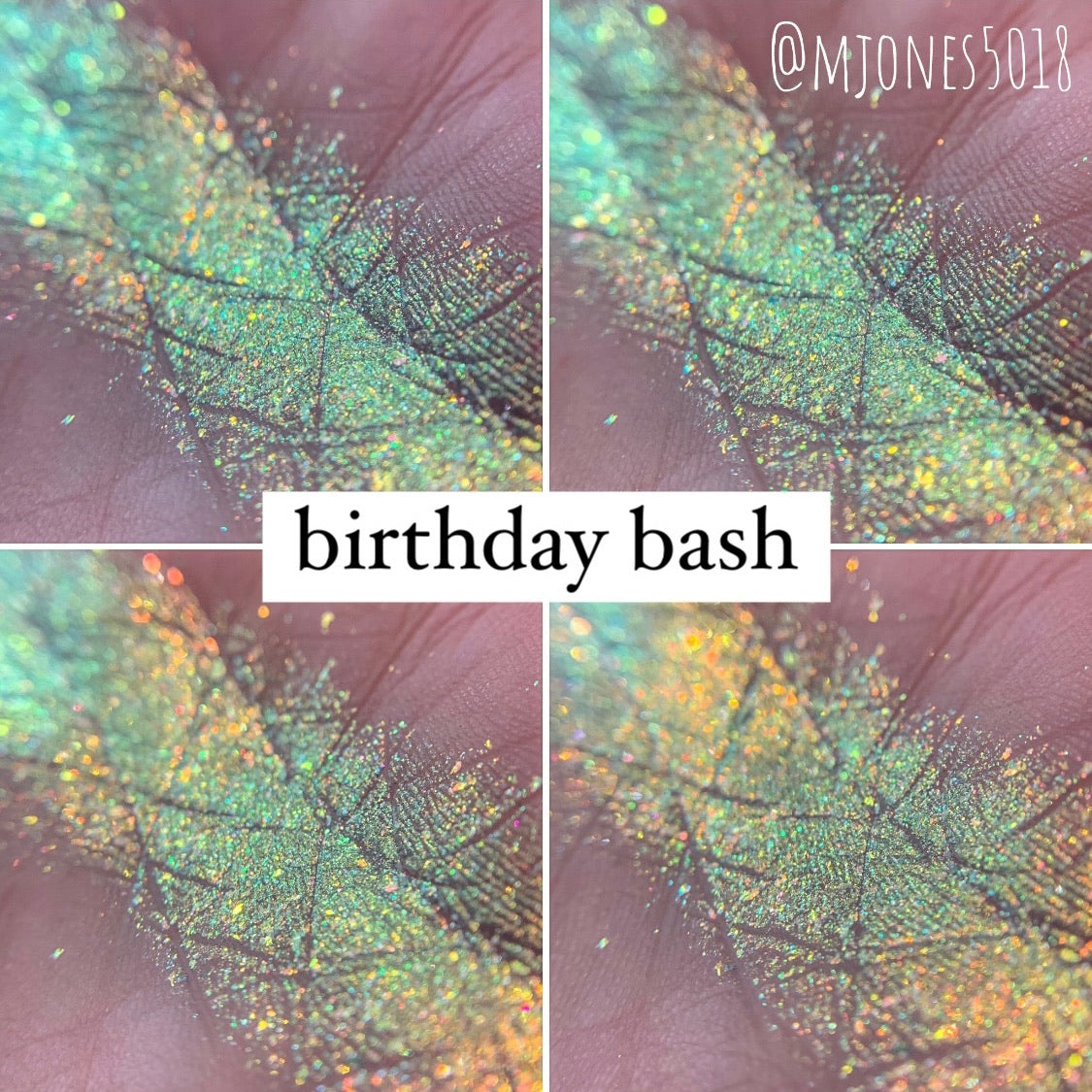BIRTHDAY BASH - Special Edition, Iridescent Extreme Multichrome, Birthday Highlighter/ Eyeshadow