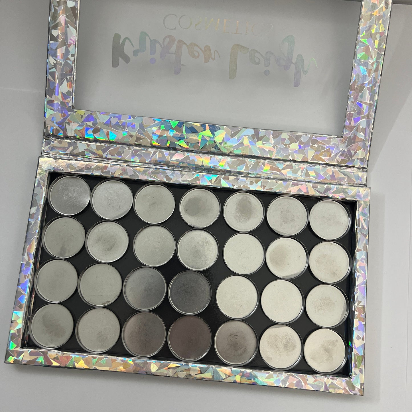 Kristen Leigh Cosmetics - Empty Holographic Magnetic Palette/ Build your own Palette -