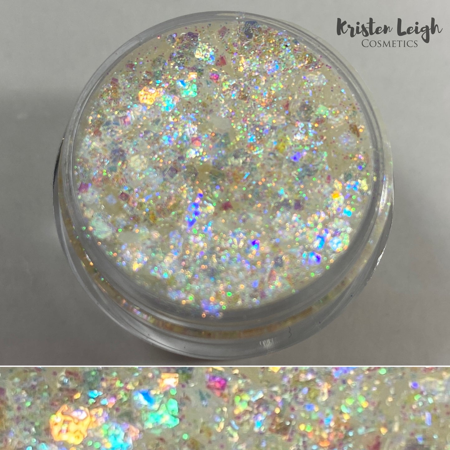 Large Particle/ Chunky Multichrome Glitter Gels