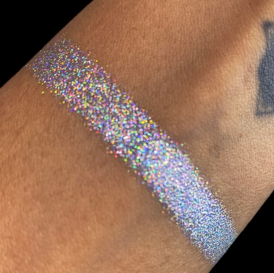 XTRA TERRESTRIAL - Silver Holographic Eyeshadow -